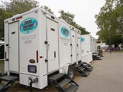 Ventura CA Restroom Trailer Rentals for Special Events.