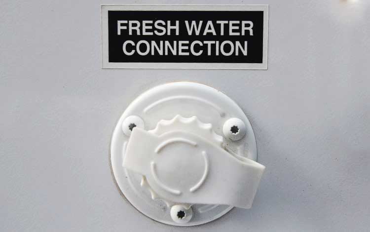 Selfie Restroom Trailer Rental Fresh Water Tank from Event Factory Rentals