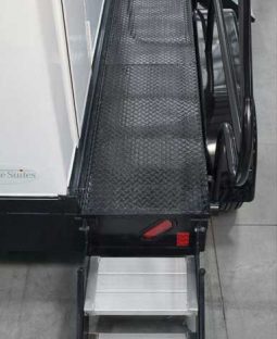 Selfie Restroom Trailer Rental Storage from Event Factory Rentals