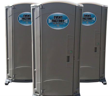 Ultra Deluxe Porta Potty Rental from Event Factory Rentals exterior image