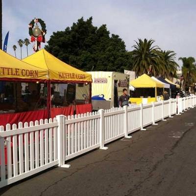 Crowd Control Barriers and Event Barricade Rentals near Bradley from Event Factory Rentals.