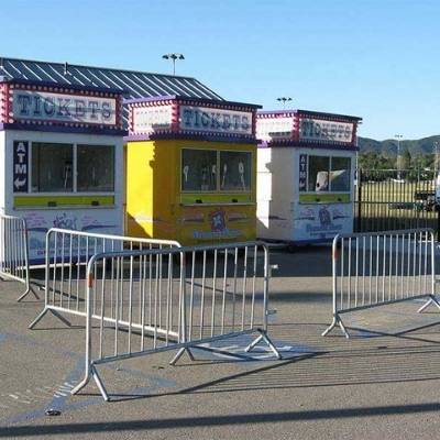 Crowd Control Barriers and Event Barricade Rentals near Burrel, CA from Event Factory Rentals.