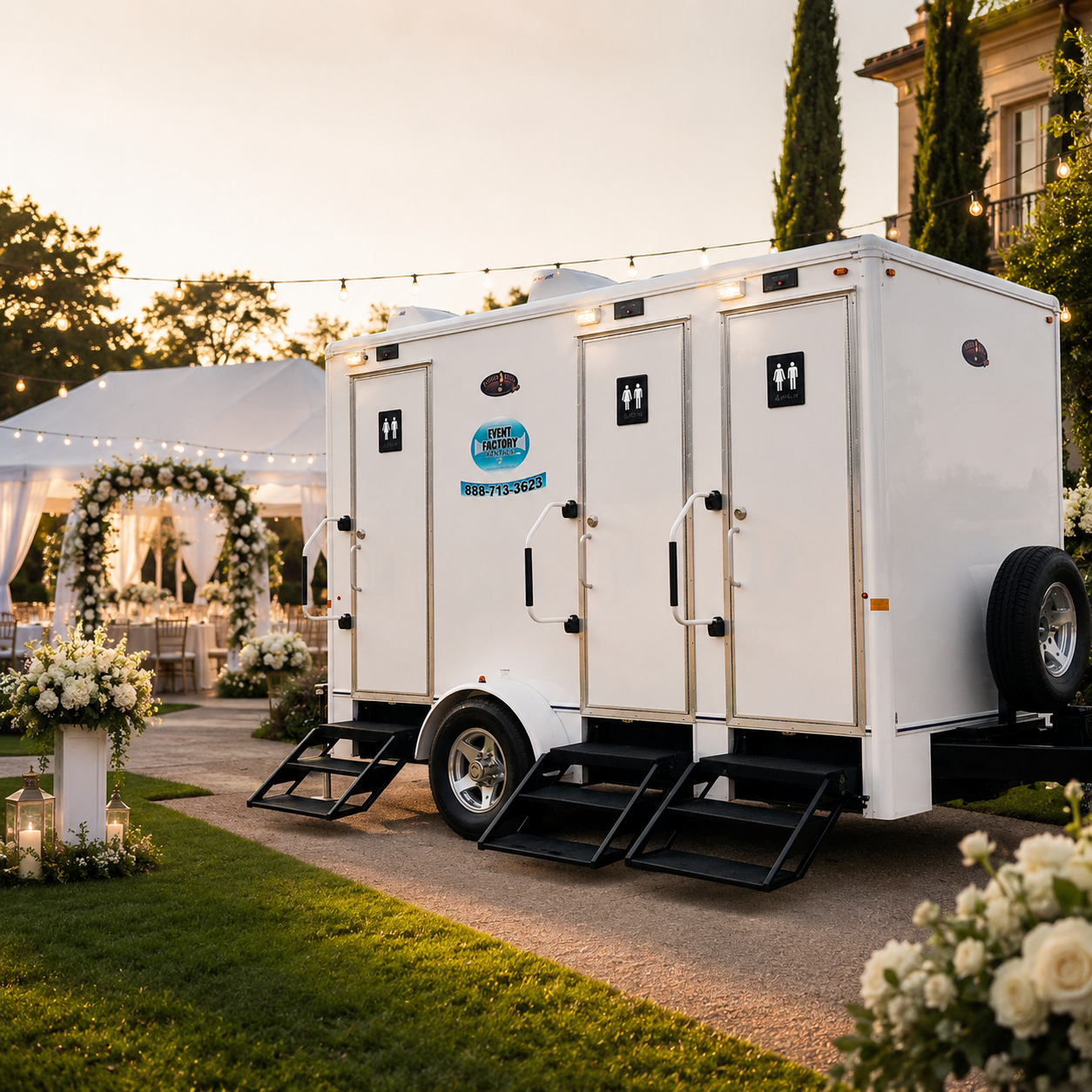 Luxury Restroom Trailers
